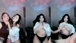 Miya Bareng Bestie Live Barbar Video by BOKEPSIN