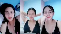 BokepIndo Miss Bie Lingerie Hitam Comeback Live Video by PornOne
