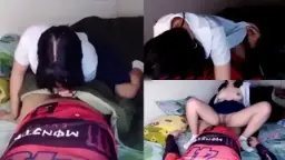 Punya Adik Daun Masih Muda Pulang S3k0lah ML Video by HQporner