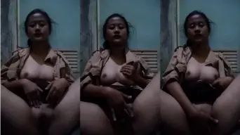 ABG Desa Daun Masih Muda Toge Baju Pramuka