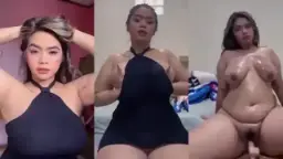 Aviva Tiktokers Makin Semok Colmek Pake Dildo
