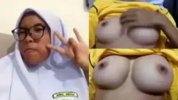 Hijab Toket Gede Masih Daun Masih Muda