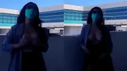 Siskaeee Pamer Toket Di Bandara Video by BokepHUB