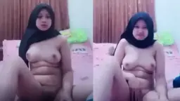 Viral 4_BG Jilbab Hitam Remas Toket