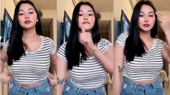 Alana Tiktoker Toket Gede Viral Video by BOKEPSIN